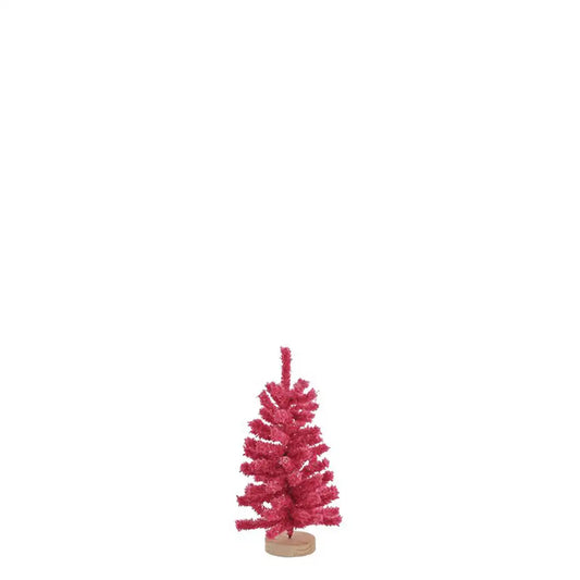 Gift Company Silva, Weihnachtsbaum,pink beflockt, 30cm
